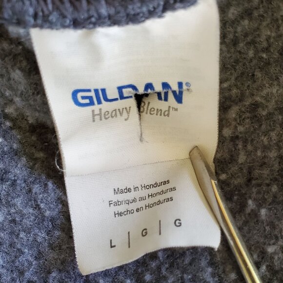 App State Boone NC Sweatshirt Large Gildan Fleece Heavy Blend Pullover Knit - Picture 4 of 9